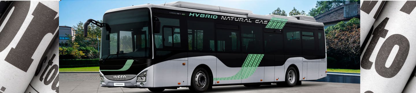 Die CROSSWAY-Baureihe erhält mit dem CROSSWAY Low Entry Hybrid CNG den dritten Titel als „Sustainable Bus of the Year 2023“